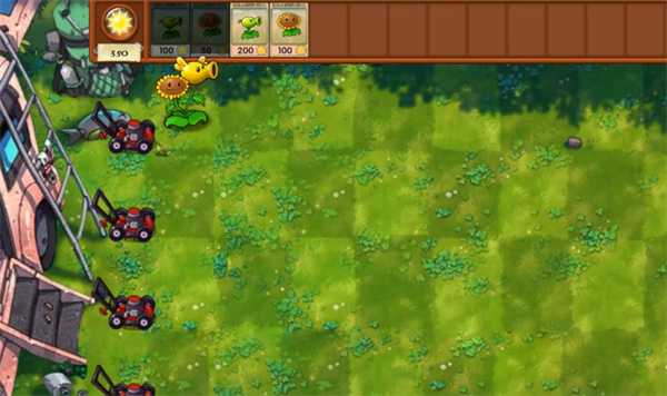 《植物大战僵尸融合版》冒险模式第1关通关攻略