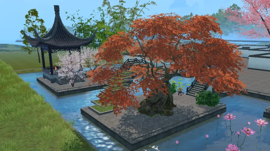 这就是《天下》手游里的大户人家吗……