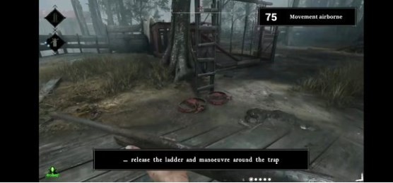 《猎杀：对决》梯子下面有捕熊陷阱怎么办