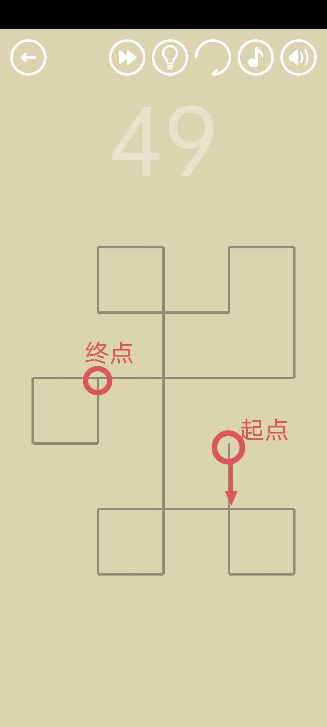 《隐匿按钮》第46-50关通关攻略