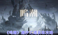 《鸣潮》潮汐之遗获取攻略(潮鸣是啥意思)