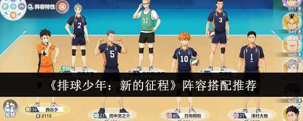 《排球少年：新的征程》阵容搭配推荐