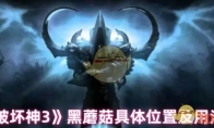 《暗黑破坏神3》黑蘑菇具体位置及用法介绍(暗黑破坏神3下载)