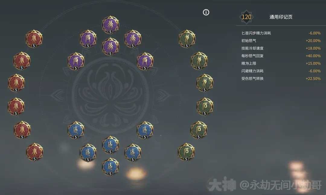 《永劫无间》特木尔天赋选择