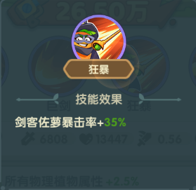 《保卫向日葵》佐罗剑客植物图鉴