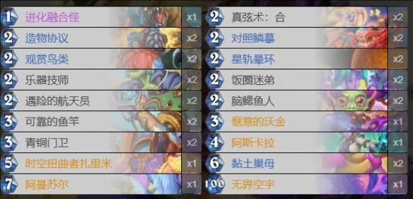 《炉石传说》最新版本钓鱼牧卡组代码一览