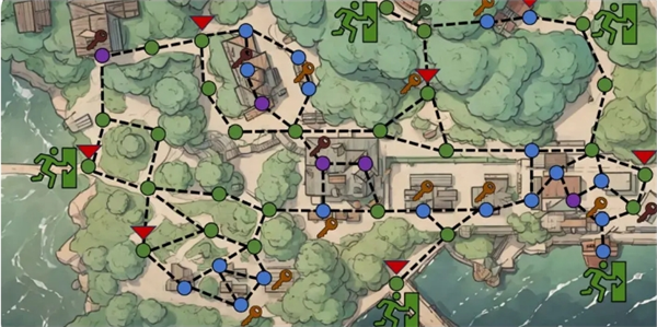 《老鼠大冒险》游戏地图及路线分享