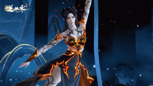 《逆水寒手游》焰灵姬经典造型时装外观一览