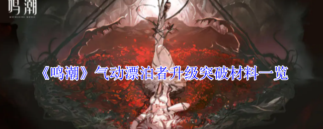 《鸣潮》气动漂泊者升级突破材料一览