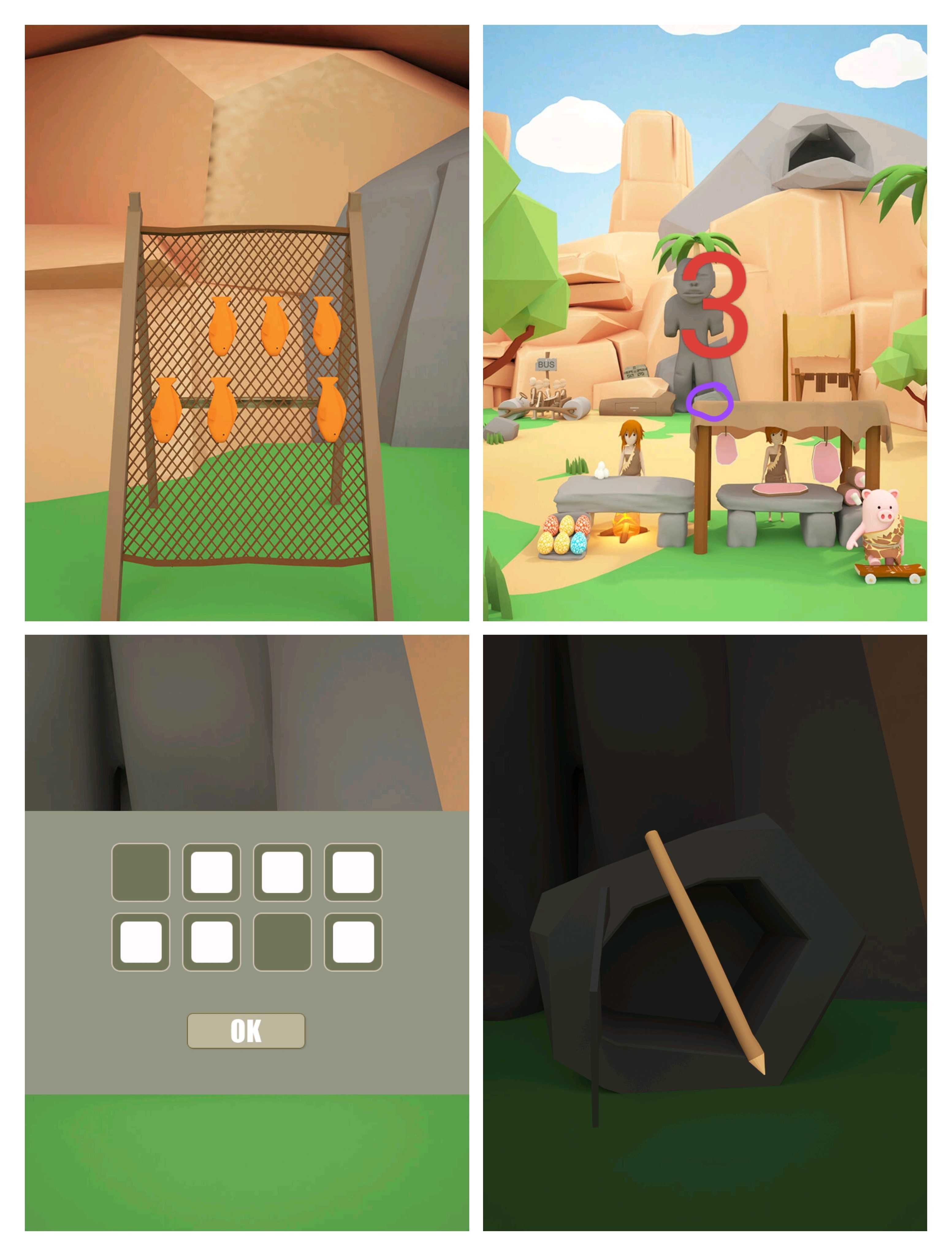 《Escape Room》石器时代攻略图文详情