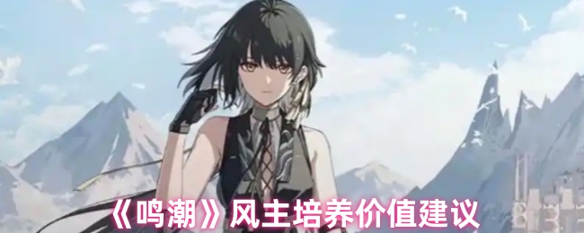 《鸣潮》风主培养价值建议