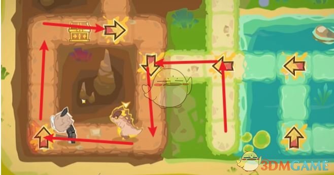 《原神》荣花竞捷之争龙龙寻宝第4关攻略