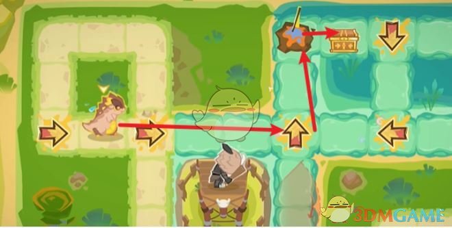 《原神》荣花竞捷之争龙龙寻宝第4关攻略