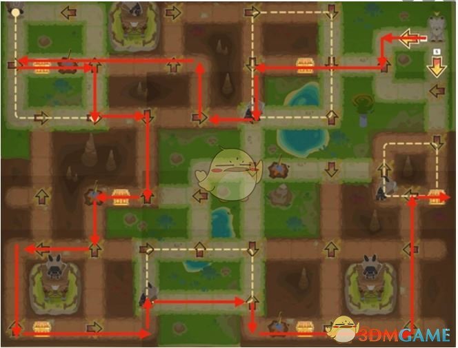 《原神》荣花竞捷之争龙龙寻宝第6关攻略