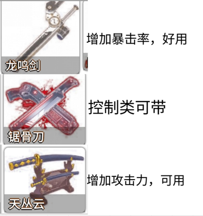 《梦的第七章》攻袭类常用装备推荐