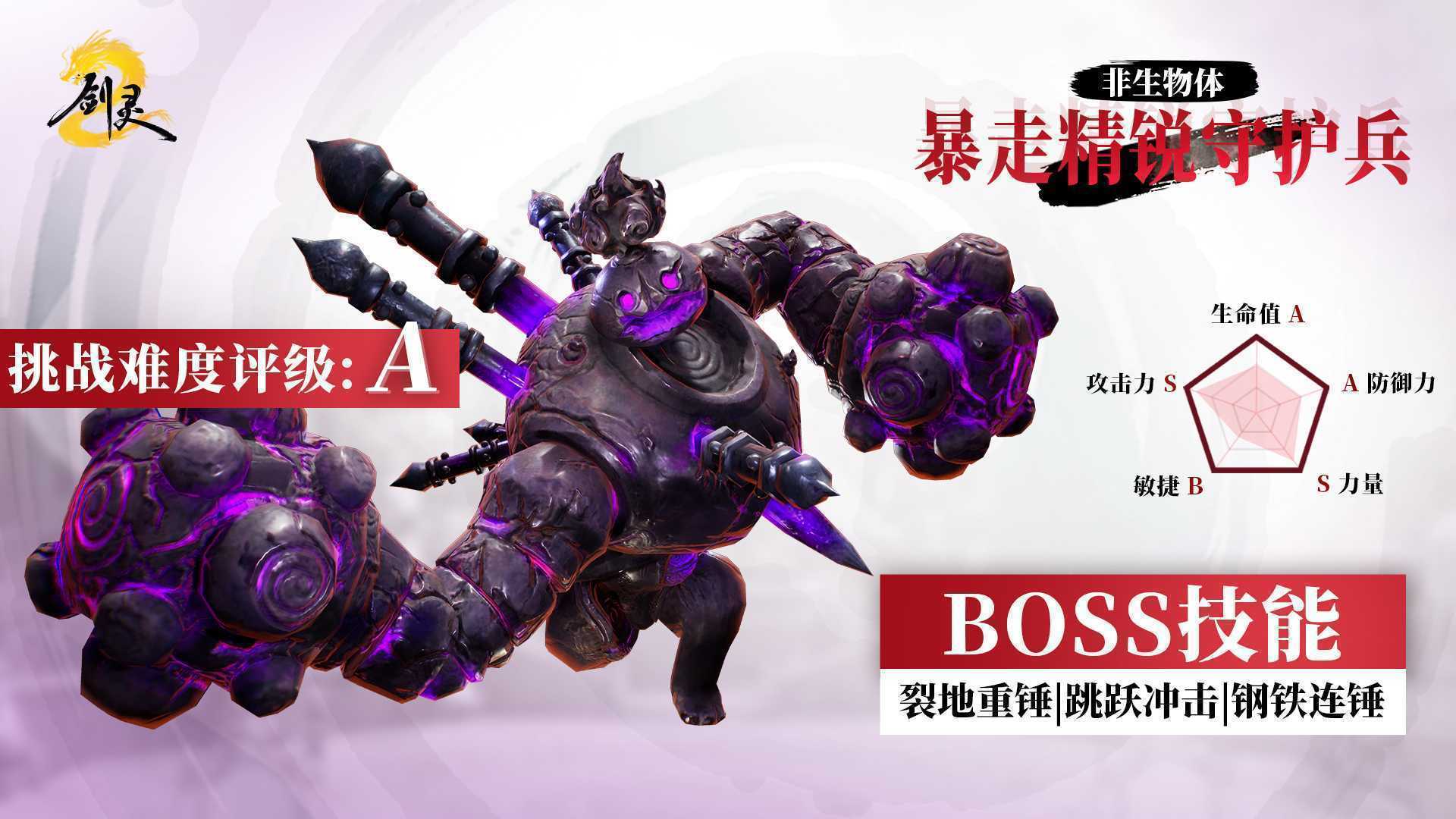 《剑灵2》暴走守护兵打法攻略