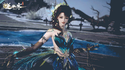 《逆水寒手游》云梦萤星皮肤夜萝幽萤动作一览