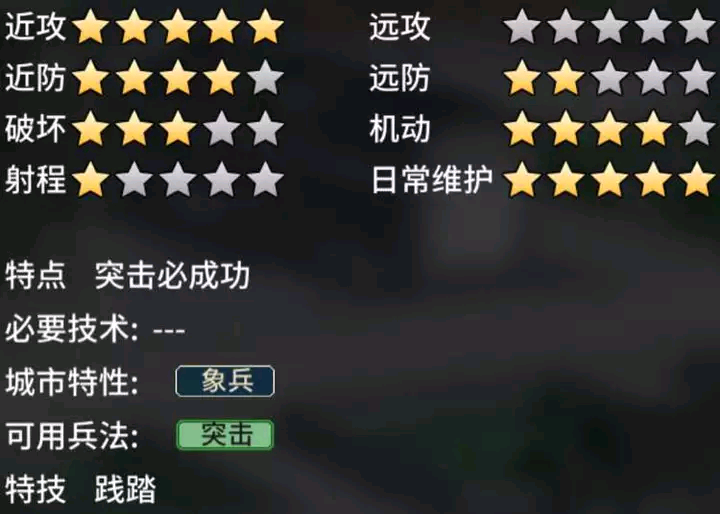 《汉末霸业》骑兵特殊兵种介绍