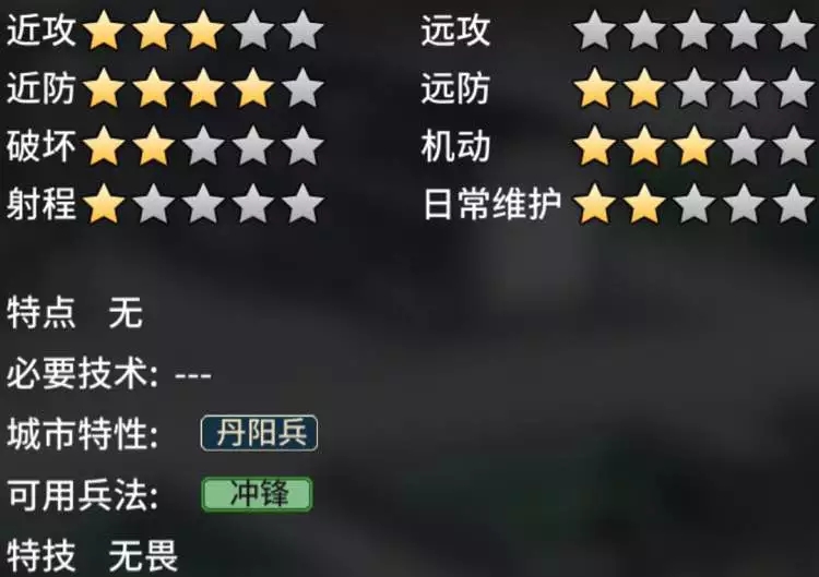 《汉末霸业》步兵特殊兵种介绍