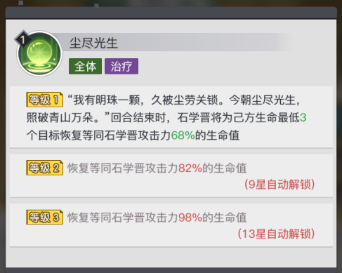 《三千幻世》石学晋角色测评