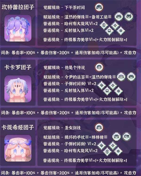 《鸣潮》全团子培养大全