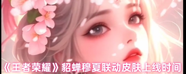 《王者荣耀》貂蝉穆夏联动皮肤上线时间
