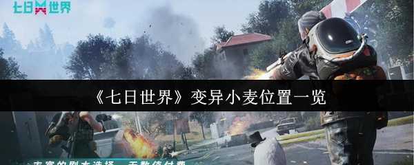 《七日世界》变异小麦位置一览