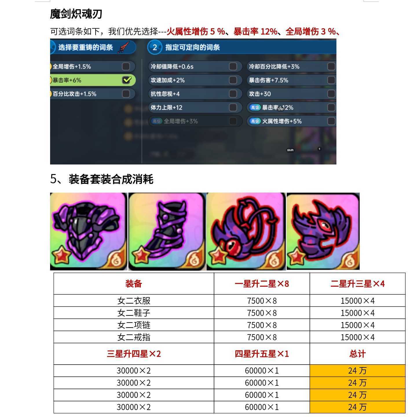 《英勇之地》火系套装毕业指南