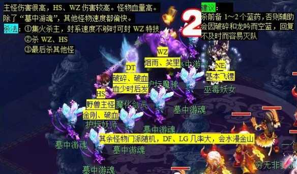 《梦幻西游》剑陵魔影副本打法攻略