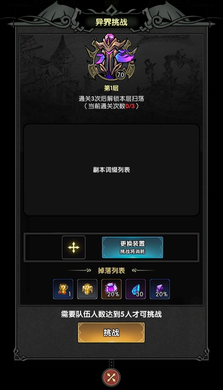 《重生之最强输出》装备部位腐化系统介绍