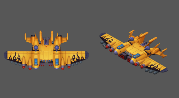 《银翼战机》游戏常见大小型敌机介绍