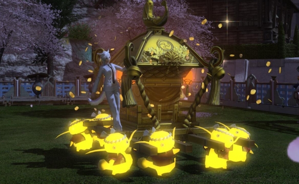 《最终幻想14：水晶世界》金鲶鱼轿子购买方法