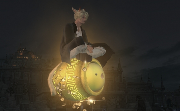 《最终幻想14：水晶世界》金鲶鱼轿子购买方法