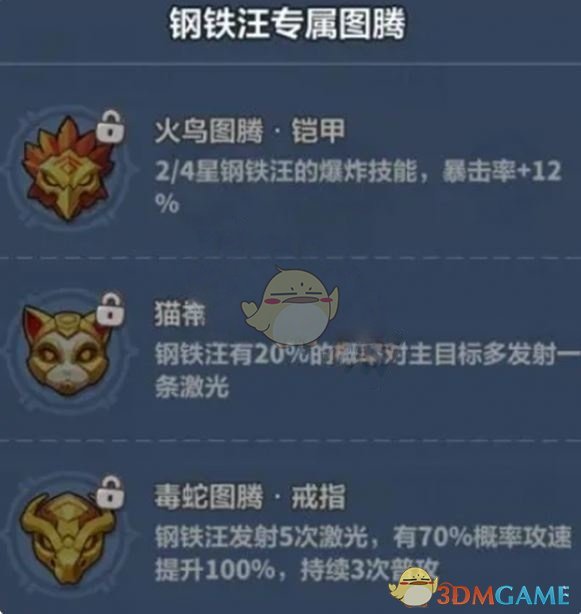 《永远的蔚蓝星球》钢铁汪养成攻略