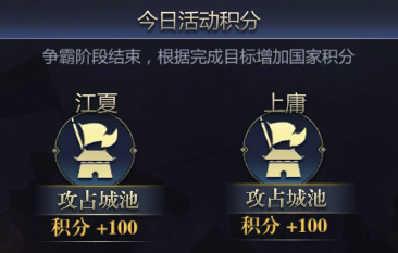 《九州三国志》每日国战积分获取攻略
