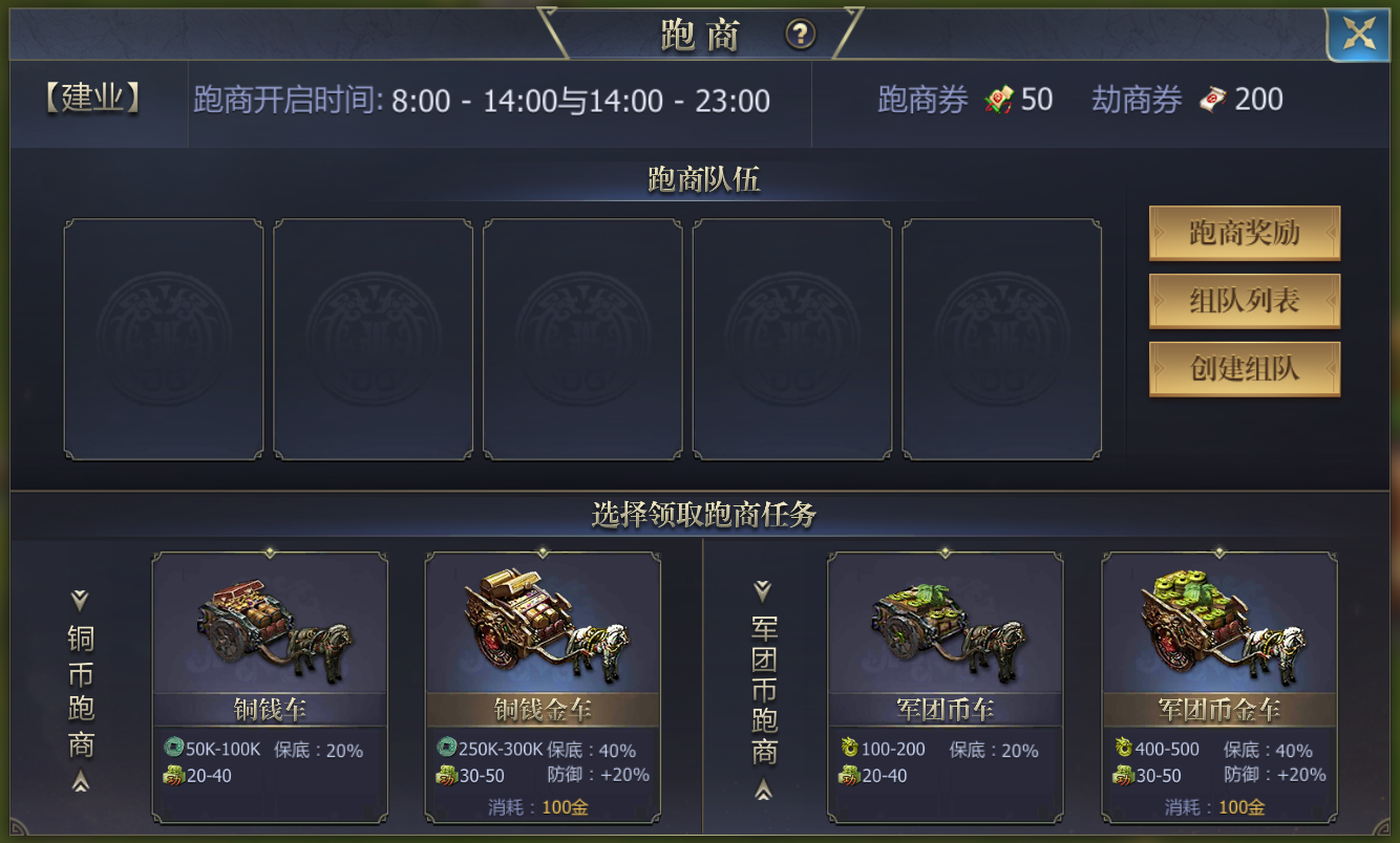 《九州三国志》跑商赚钱攻略