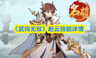 《武将无双》赵云技能详情(无双赵云模型)