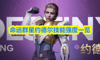 命运群星约德尔技能强度一览(命运与群星)